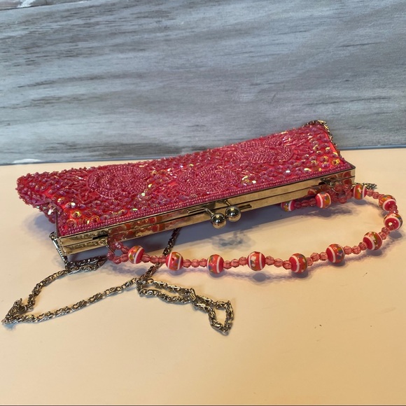 Vintage 50s sequin purse - Picture 11 of 12